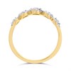 9ct Gold Diamond Cluster Band Ring - 1/2ct - d5816 Alternative Image