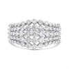 9ct White Gold 1.5 Carat Diamond Band Ring - d68122 Alternative Image