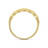 9ct Gold Cubic Zirconia Half Eternity Ring - r6560 Alternative Image