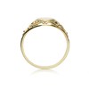 9ct Gold Fleur De Lys Signet Ring. size V - z51170 Alternative Image