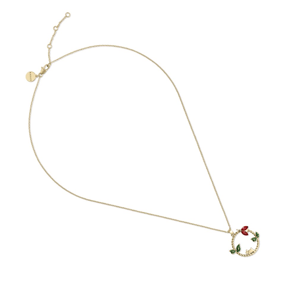 Radley RYJ2478S Pale Gold Tone Ladybird Necklace - J81960