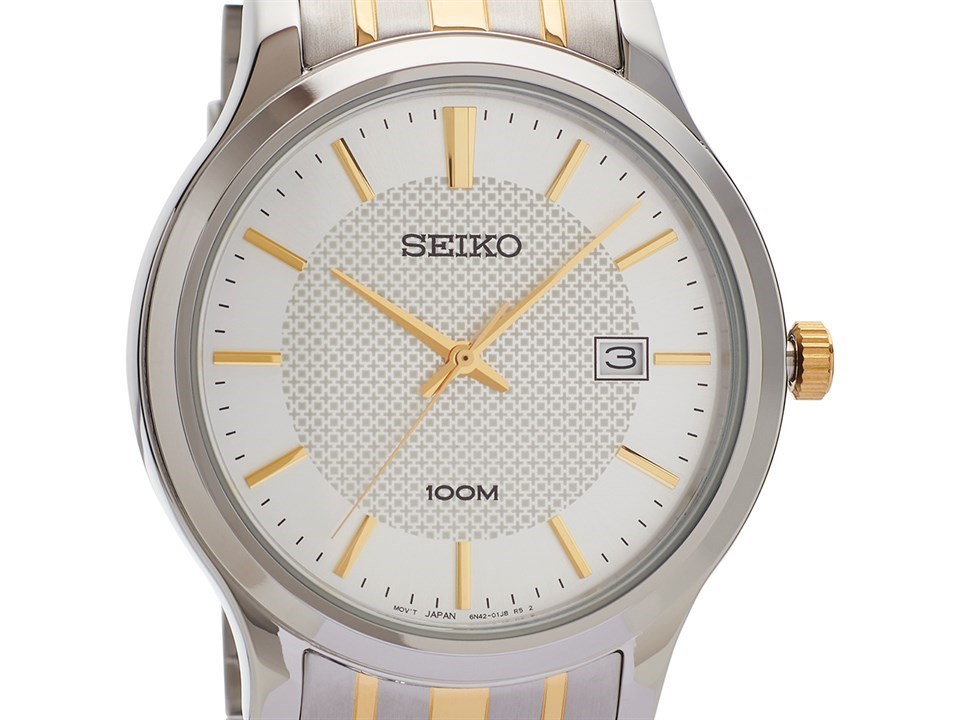 Seiko SUR295P1 Two Tone Bracelet Watch - W25112 | F.Hinds Jewellers