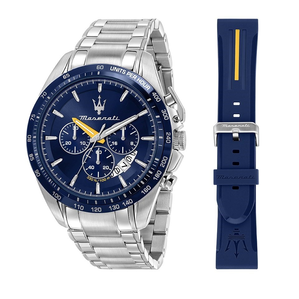 Maserati R8871612039 Modena Watch With Interchangeable Strap 