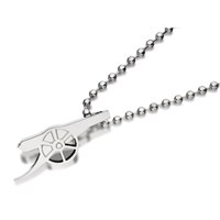 Boutons De Manchette Arsenal FC - Argent Sterling, Forme Canon, Cadeau Pour Homme