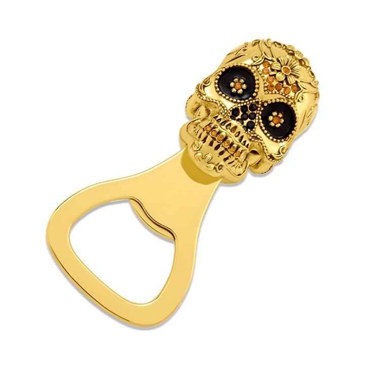 Exclusive Skull Bottle Opener (Gold Tone) - A18117