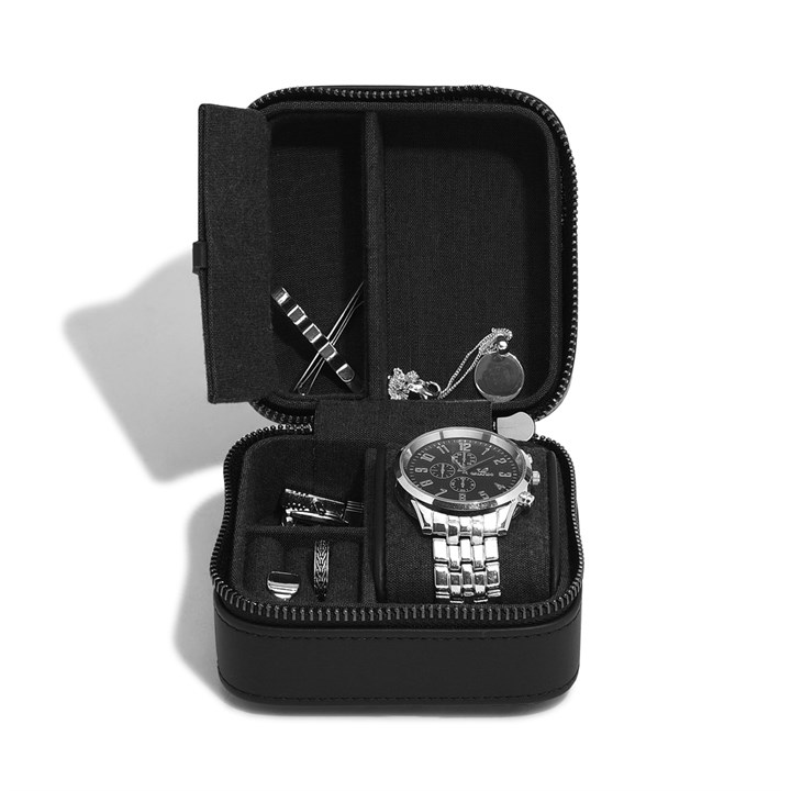 76844 Stackers Black Watch & Jewellery Zipped Travel Case - A19175