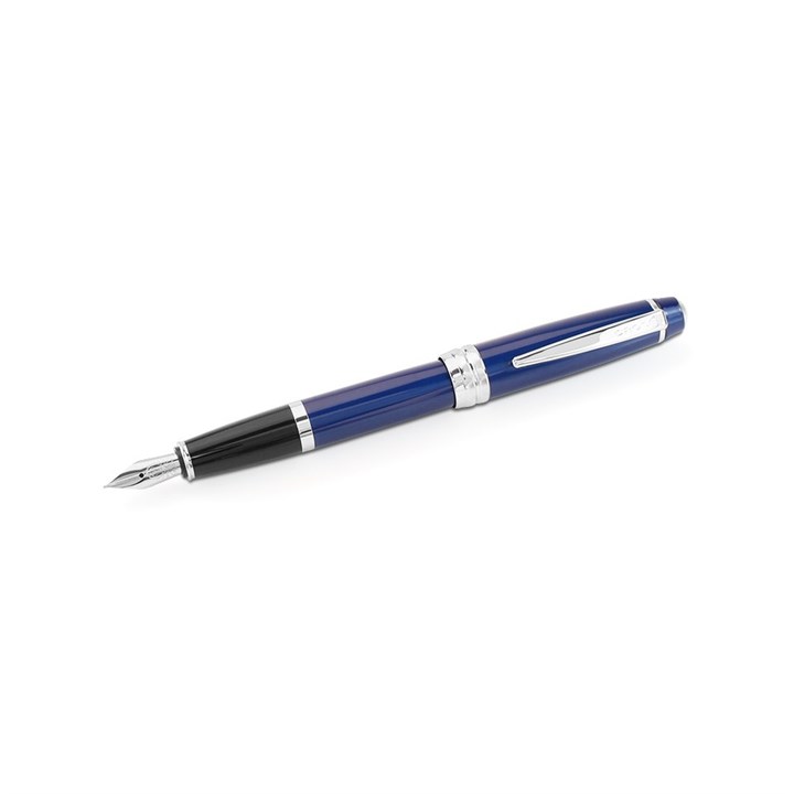 Cross AT0456-12MS Bailey Blue Lacquer Fountain Pen - A21124