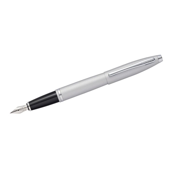 Cross AT0116-165 Calais Satin Chrome Fountain Pen - A21128