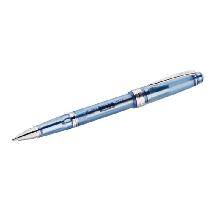 AT0745-18 Cross Bailey Navy Resin And Chrome Rollerball - A21167
