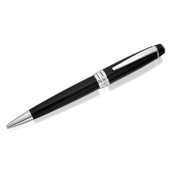 Cross AT0452-7 Bailey Black Lacquer Ballpoint Pen - A2134