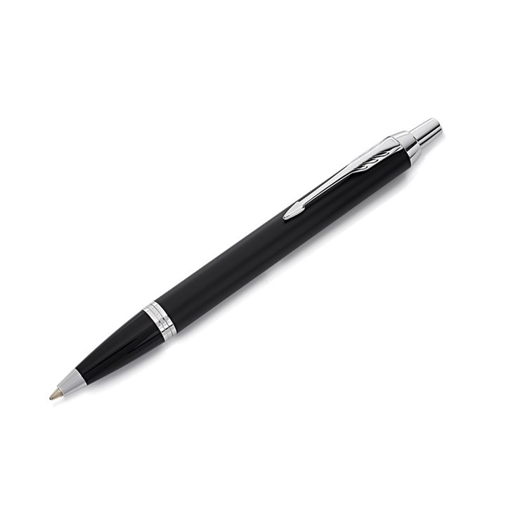 Parker IM 2143632 Black And Chrome Finish Ballpoint Pen - A23105