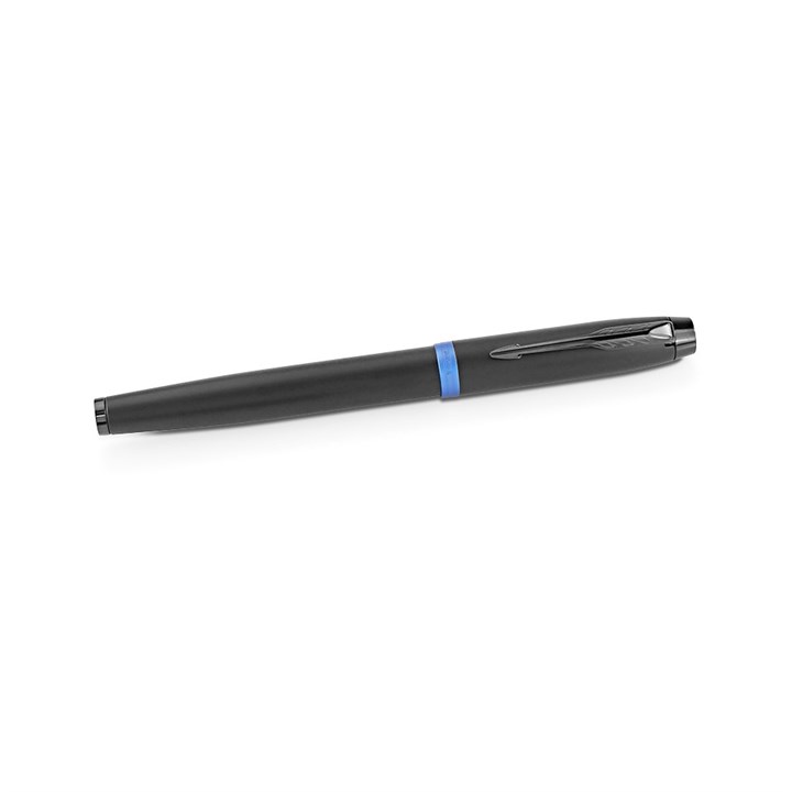 Parker IM 2172859 Marine Blue Vibrant Rings Fountain Pen - A23118