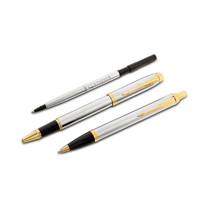 Parker IM Duo 2093217 Ballpoint And Rollerball Pen Set - A23127