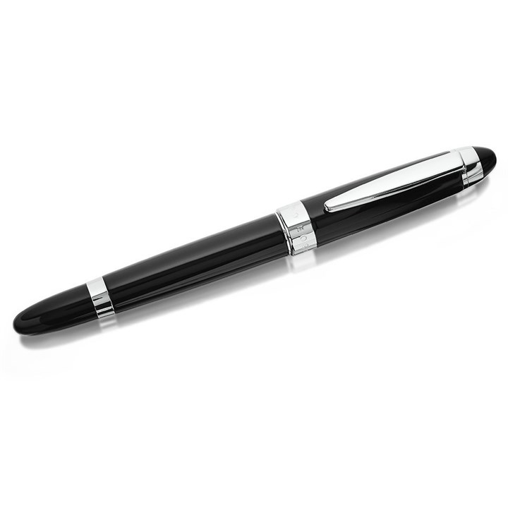 Hugo Boss Icon Black And Chrome Fountain Pen - A2409