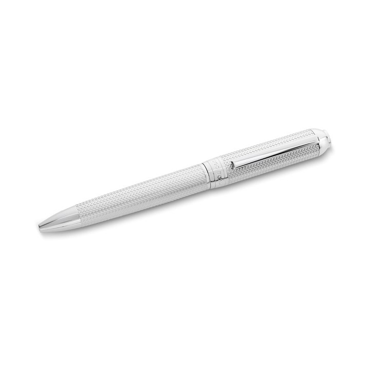 Hugo Boss HSI4654C Elemental Silver Tone Ballpoint Pen - A24133