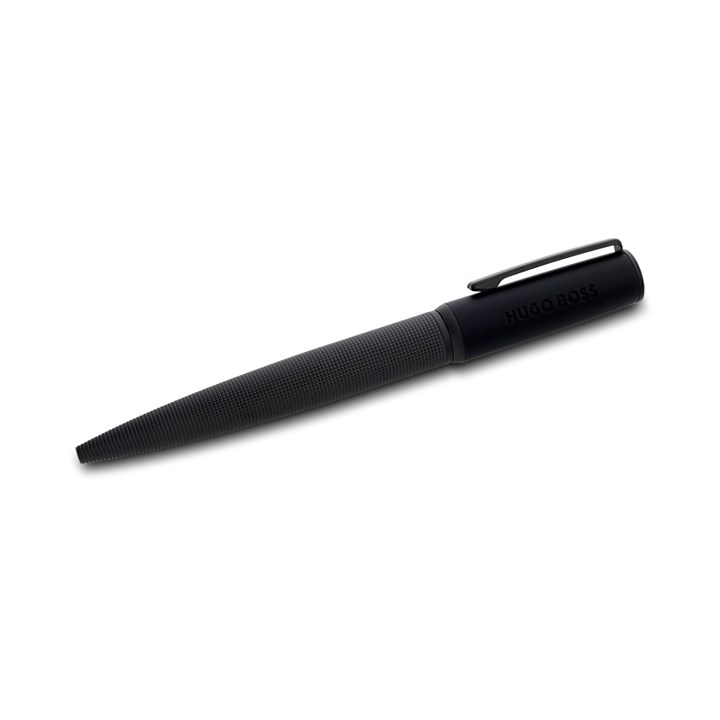 Hugo Boss HSQ4744A Arche Iconic Black Ballpoint Pen - A24138