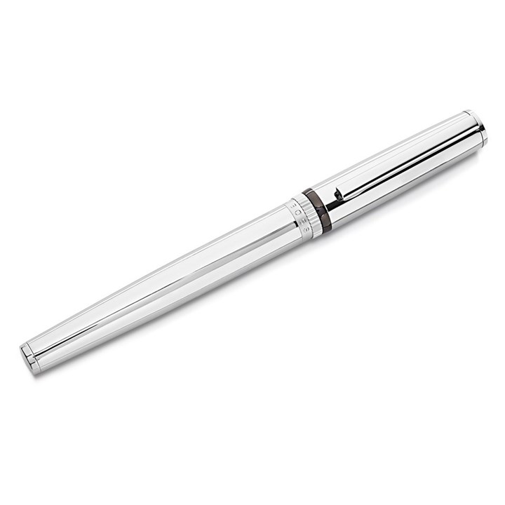 Hugo Boss Gear Metal Chrome Rollerball Pen - A2494