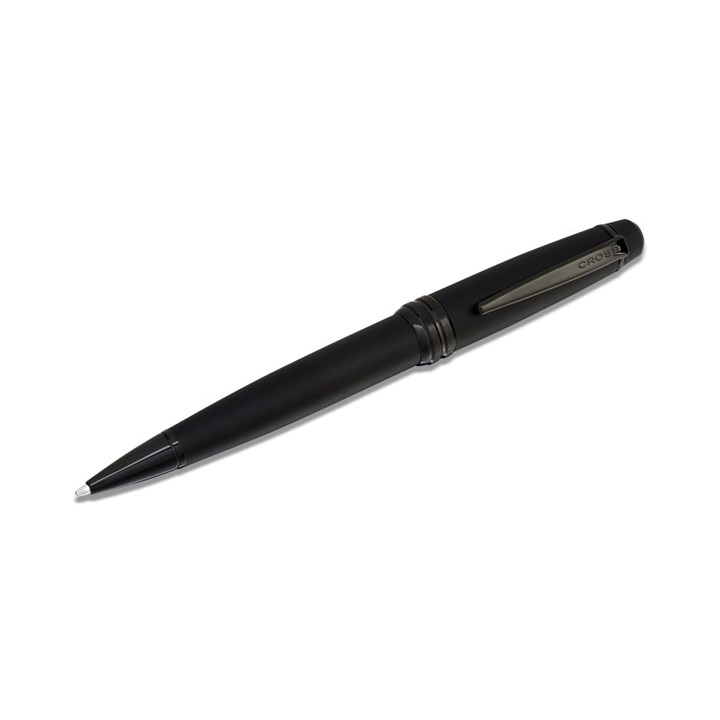 AT0452-19 Cross Bailey  Matt Black Lacquered Ballpoint Pen - A2528