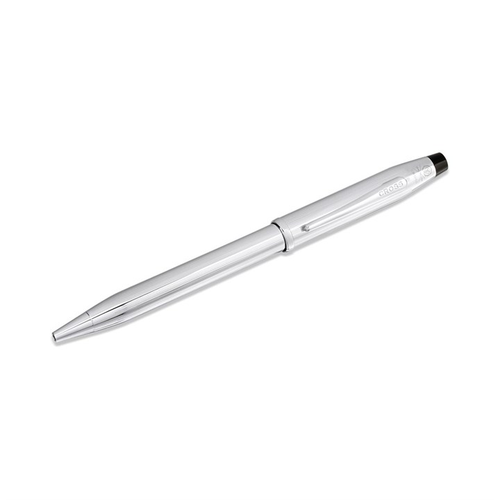 3502WG Cross Century 11 Lustrous Chrome Ballpoint Pen - A2529