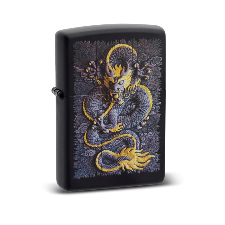 47181-000002 Zippo Lighter Matte Dragon - A26126