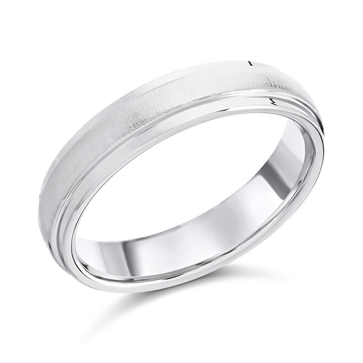 Joseph & George Cobalt Court Wedding Ring - 5mm - A3414
