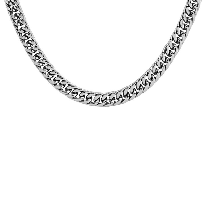 Joseph & George Stainless Steel Curb Chain - 22in - A3434