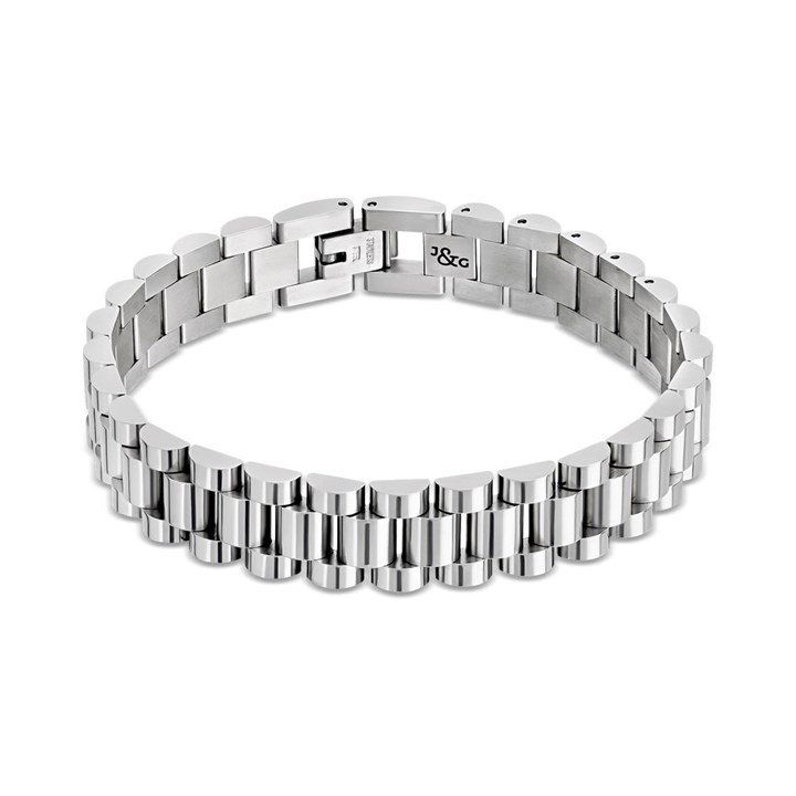 Joseph & George Stainless Steel 21cm Bracelet - A3443