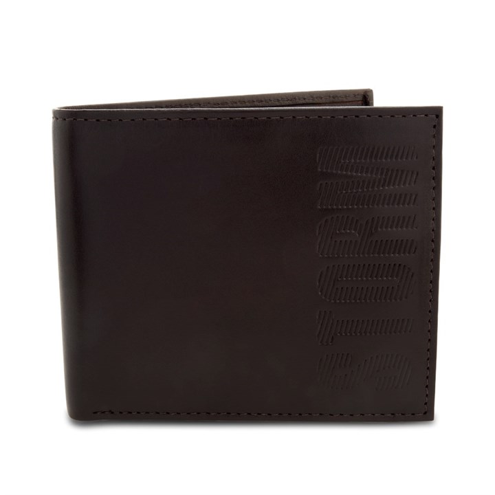 STORM Plutus Embossed Brown Leather Wallet - A40118