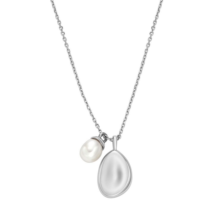 Skagen SKJ1831040 AGNETHE Stainless Steel Freshwater Pearl Necklace - A70272