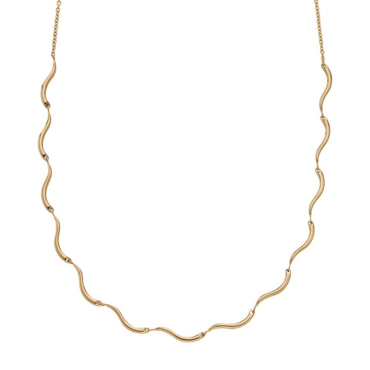 Skagen SKJ1746710 KARIANA WAVES Yellow IP Necklace - A70289