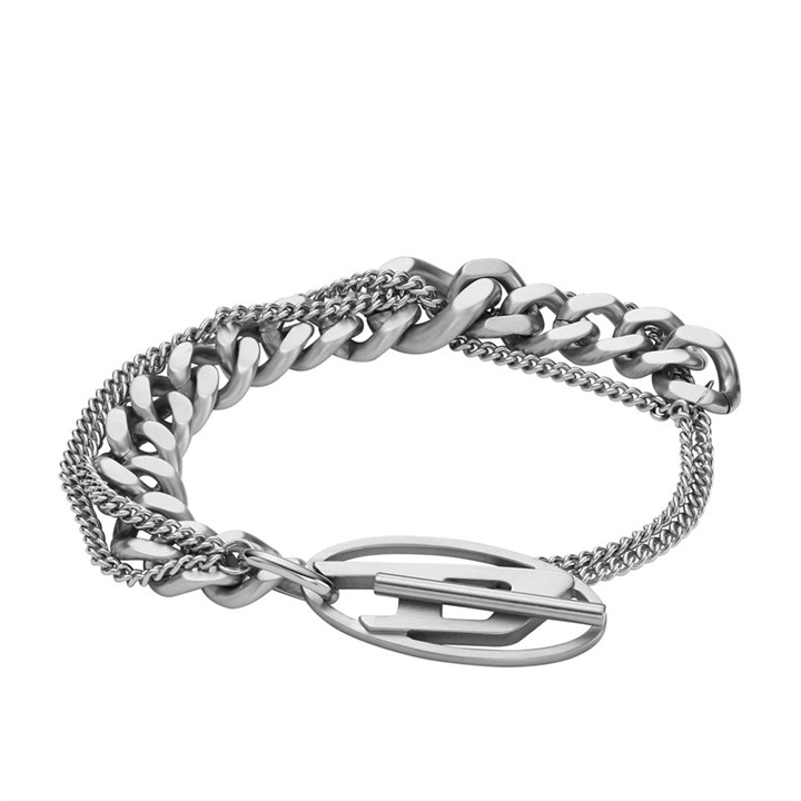 Diesel DX1550040 Steel Triple Strand Bracelet - A9225