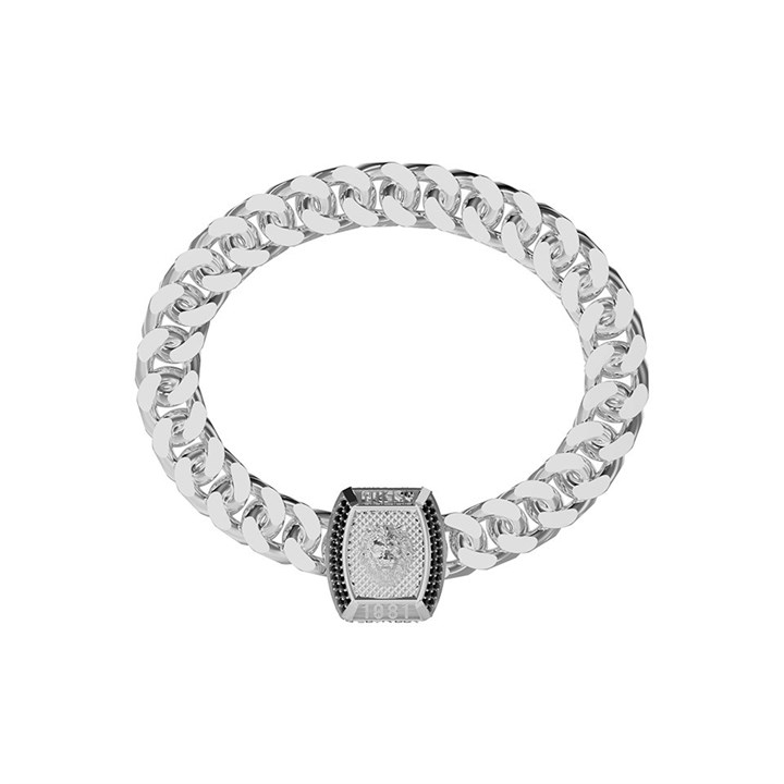 Guess UMB05005STL Stainless Steel Crystal Lion Bracelet - A9322