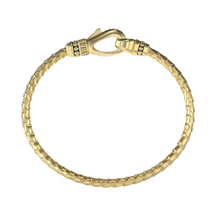 Guess UMB06024YGL Gold Tone Twisted Bracelet - A9337