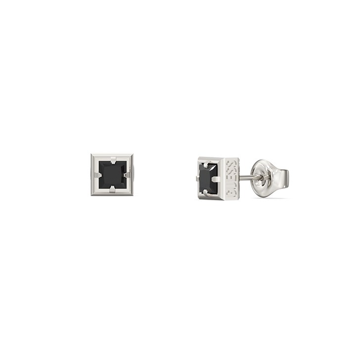 Guess JUME06075JWSTBKT/U Steel Square Stud Earrings - A9339