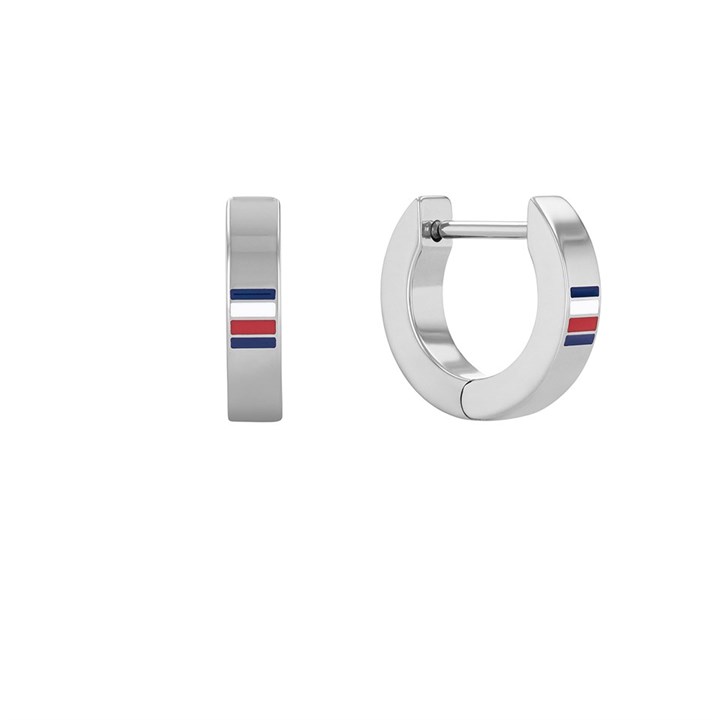 Tommy Hilfiger 2790380 Stainless Steel Huggie Earrings - A9622