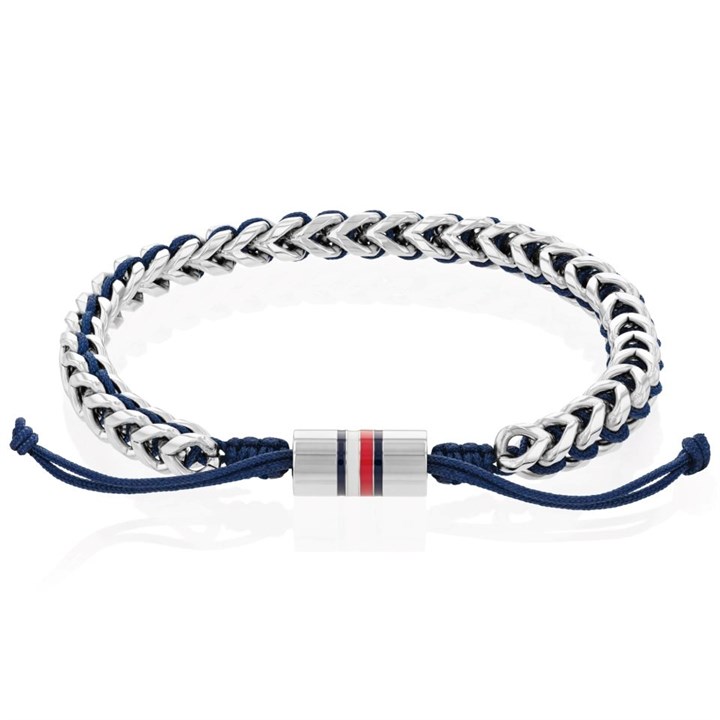 Tommy Hilfiger 2790511 Stainless Steel Navy Bracelet - A9632