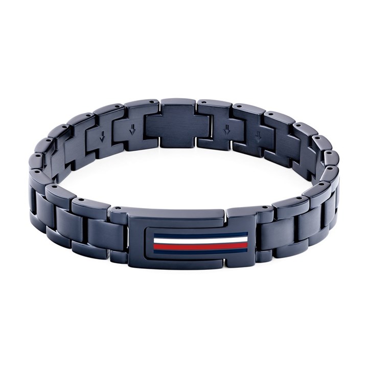 Tommy Hilfiger 2790598 Stainless Steel Blue IP Bracelet - A9645