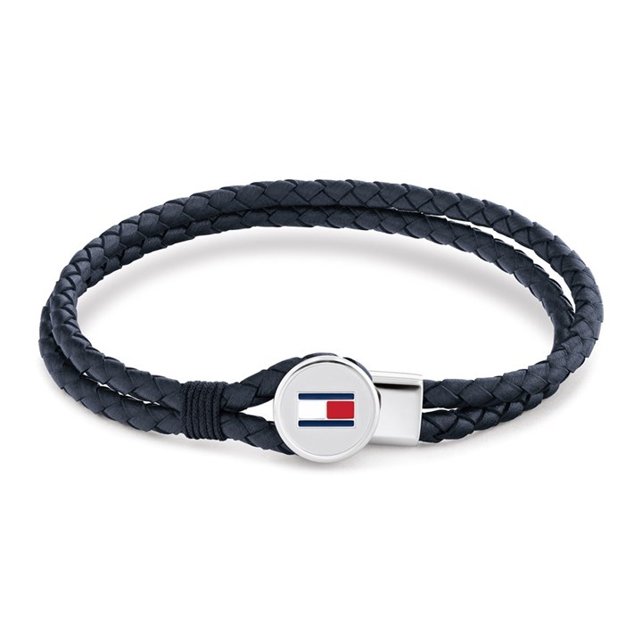 Tommy Hilfiger 2790656 Blue Leather Bracelet - A9659