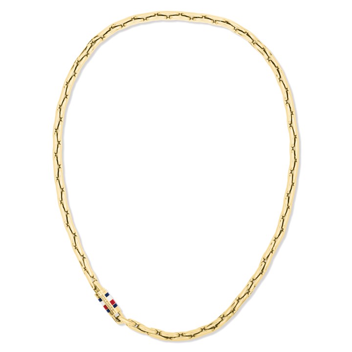 Tommy Hilfiger 2790746 Stainless Steel Gold Tone Necklace - A9671