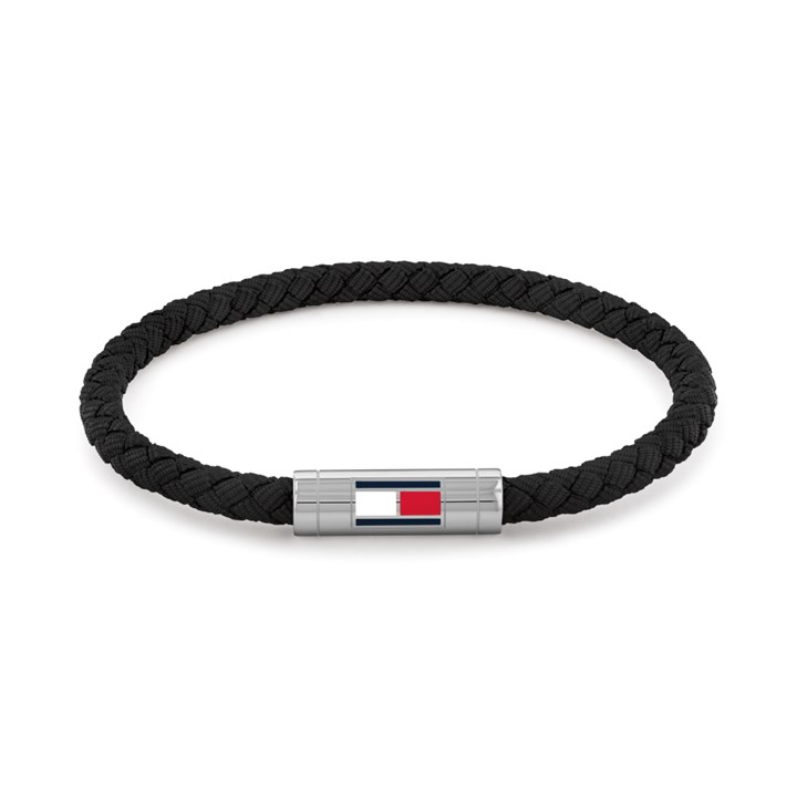 Tommy Hilfiger 2790741 Black Nylon Bracelet - A9673