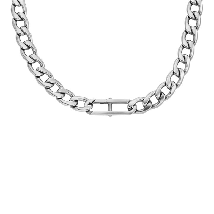 Fossil JF04769040 Stainless Steel Link Necklace - A97144