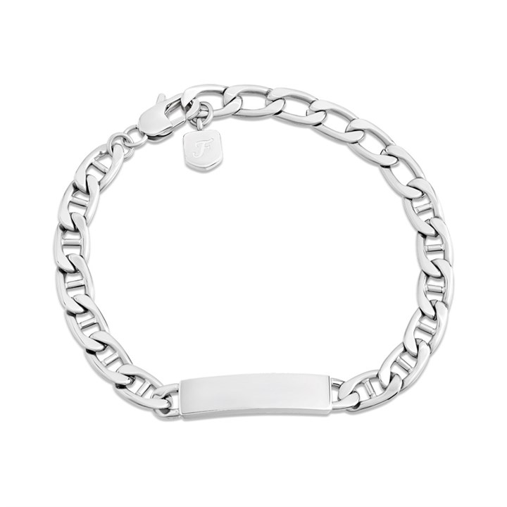 Fossil JF04823040 Stainless Steel ID Bracelet - A97148