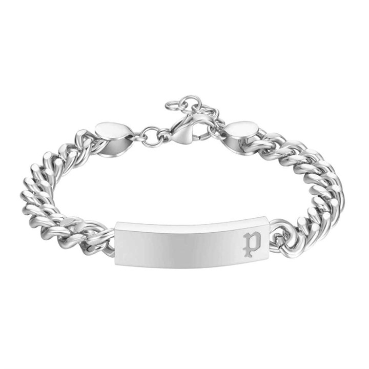Police PEAGB0010401 Strip II Stainless Steel ID Bracelet - A98293
