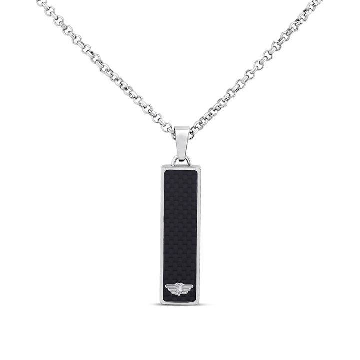 Police PEAGN0009001 REBEL Stainless Steel Motif Necklace - A98315