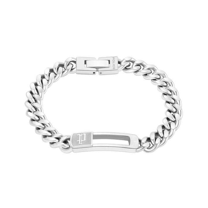 Police PEAGB0012801 RAILFORGE Stainless Steel Curb Bracelet - A98379