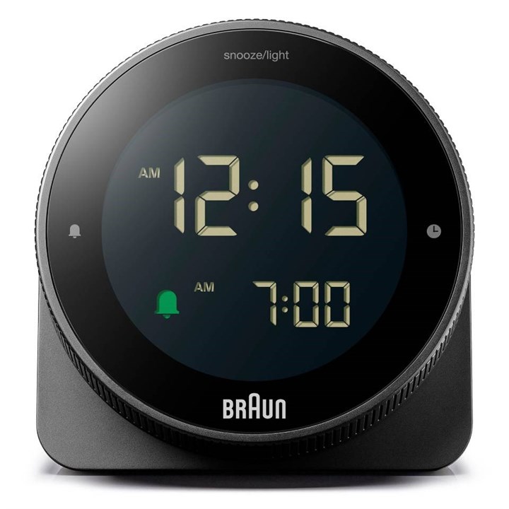 Braun BC24B Touch Display Digital Alarm Clock - C03102