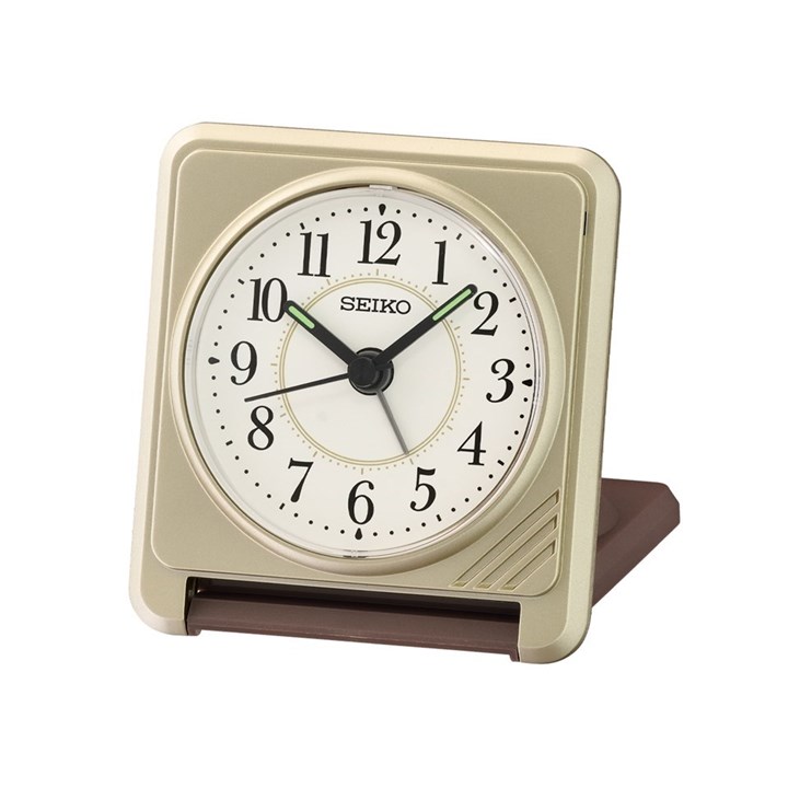 Seiko QHT015F Folding Travel Alarm Clock - C0546