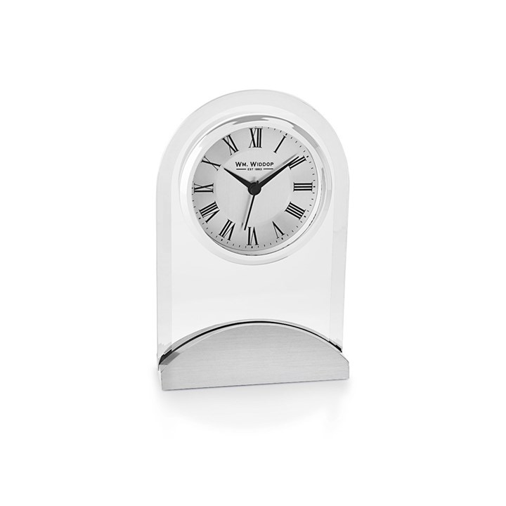 Widdop Arched Glass Mantel Clock - C1268