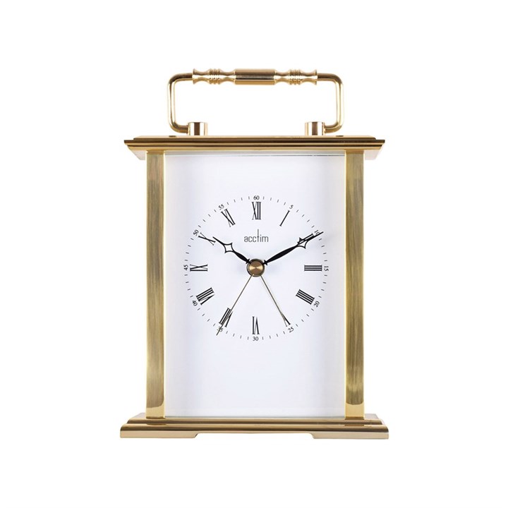 Acctim Gold Tone Carriage Clock - C1724