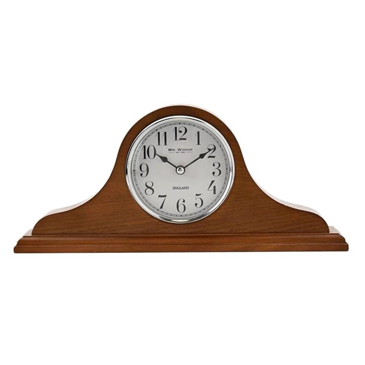 Widdop Oak Finish Mantel Clock - C18127